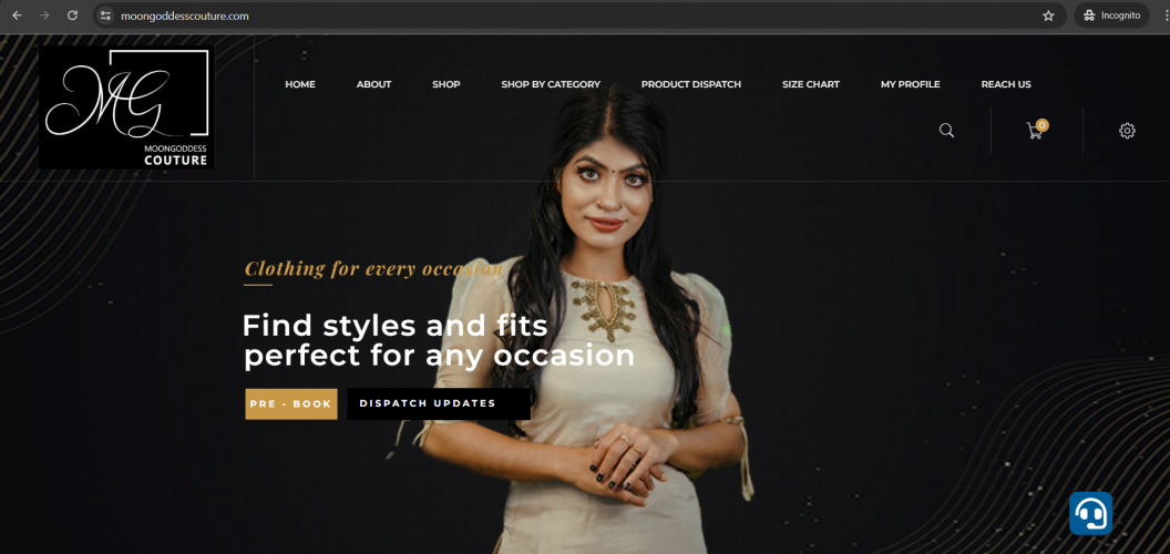 Moongoddess Couture screenshot 1