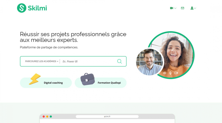 Skilmi.fr Digital Coaching Platform screenshot 1