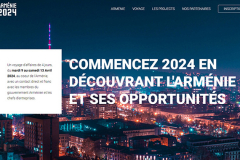 Armenie 2024 website development