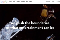 Technicolor website development and support