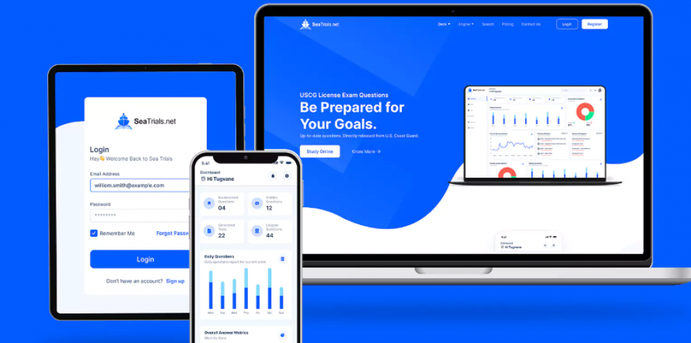 Sea Trials - License Provider Platform Redesign screenshot 1
