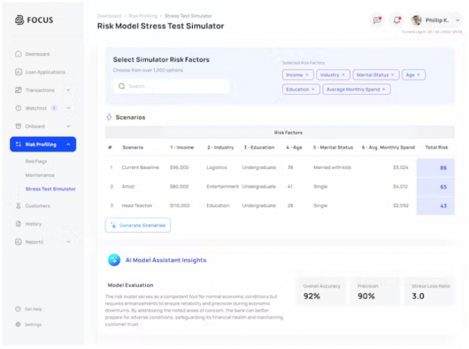 Introducing Global Bank's AI-Driven Financial Suite screenshot 4