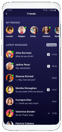 Blindmeet Website & App Development screenshot 1