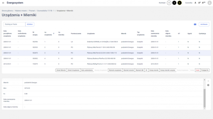 ESYS 3.0 - Heating Cost Accounting System screenshot 3