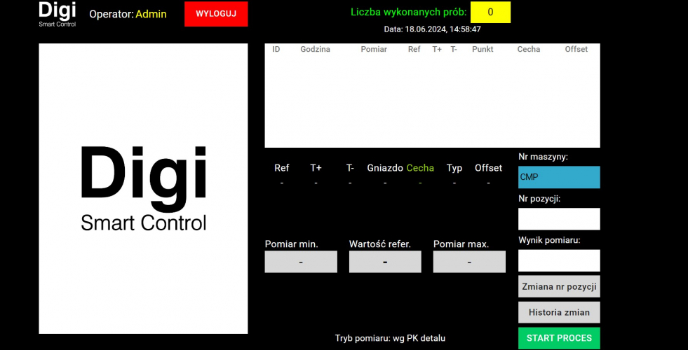 Operator application - quality control sector screenshot 5