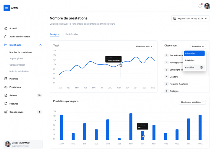 AMME-NURSE BOOKING PLATFORM screenshot 1