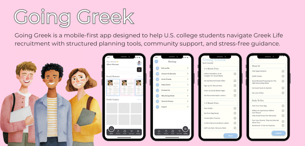 Going Greek – Greek Life Recruitment  screenshot 1