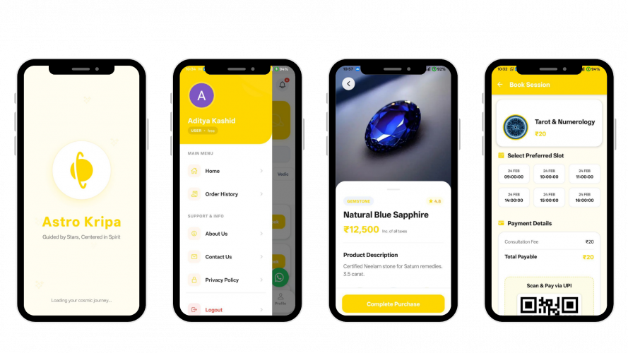 Astrokripa – Astrology Consultation App screenshot 1