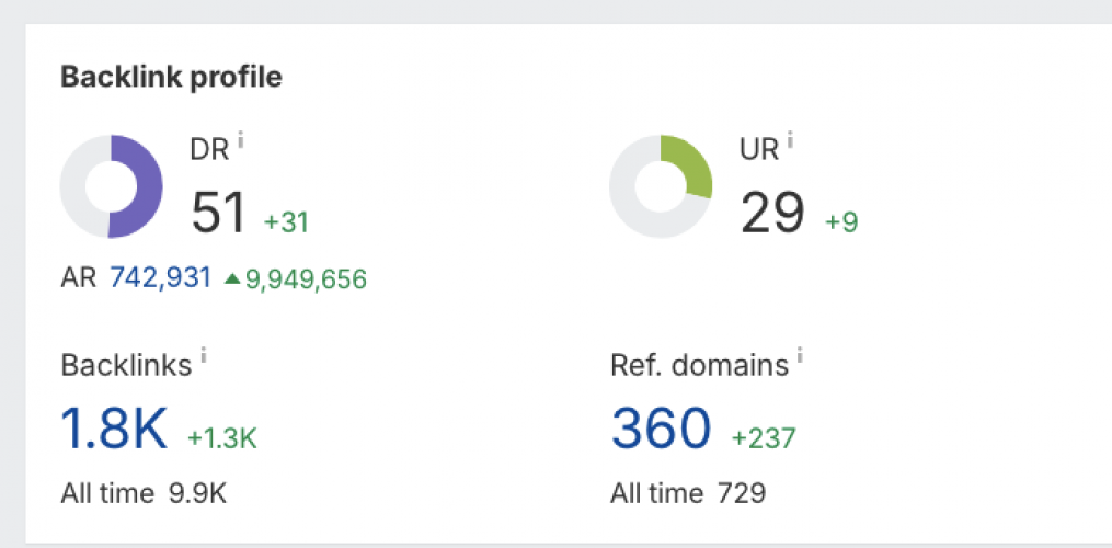 12-Month SEO For a B2B Company | 587.5% organic organic growth. screenshot 3