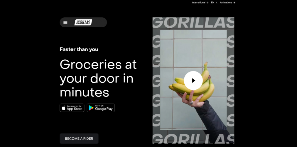 Gorillas screenshot 1