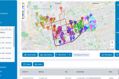 Delivery routing Application