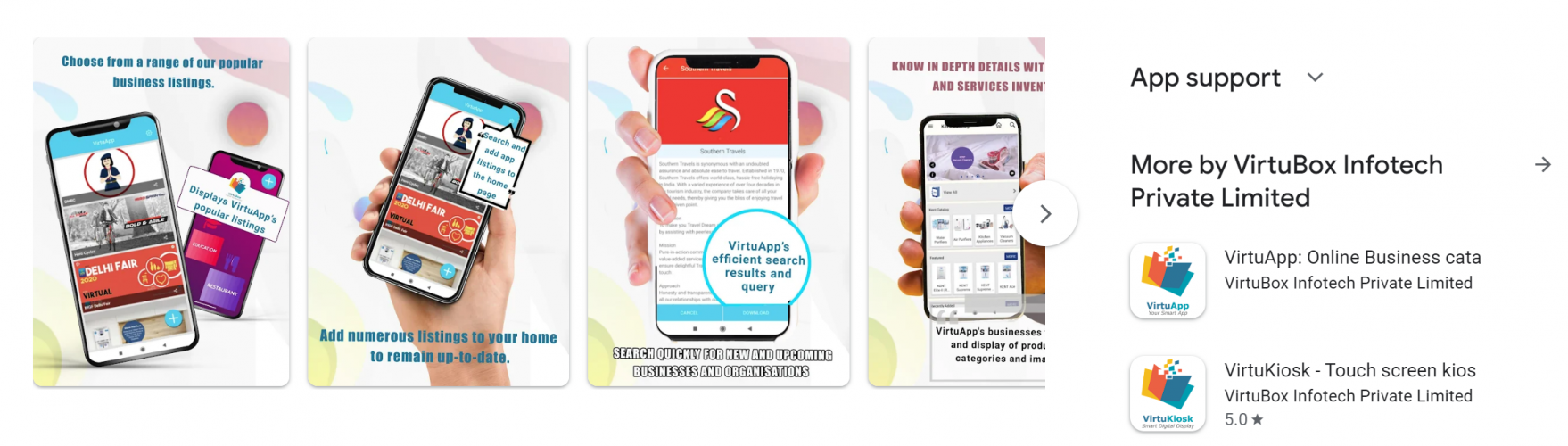 VirtuPaper Application Development screenshot 1