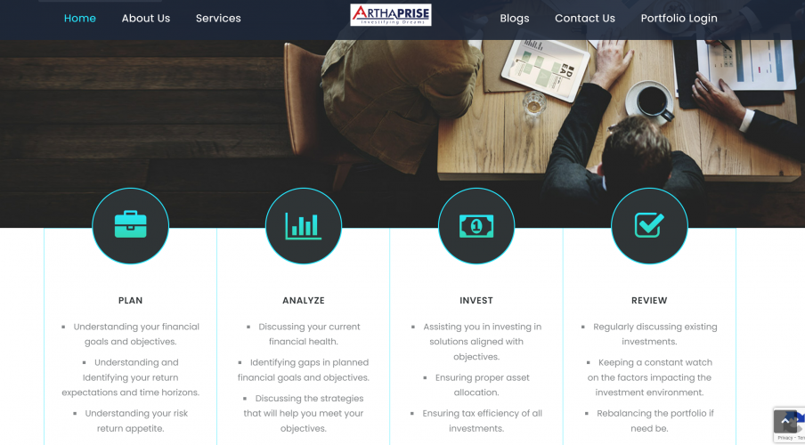 Arthaprise Custom Website Development screenshot 1