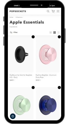 Popsockets - Shopify Development screenshot 5