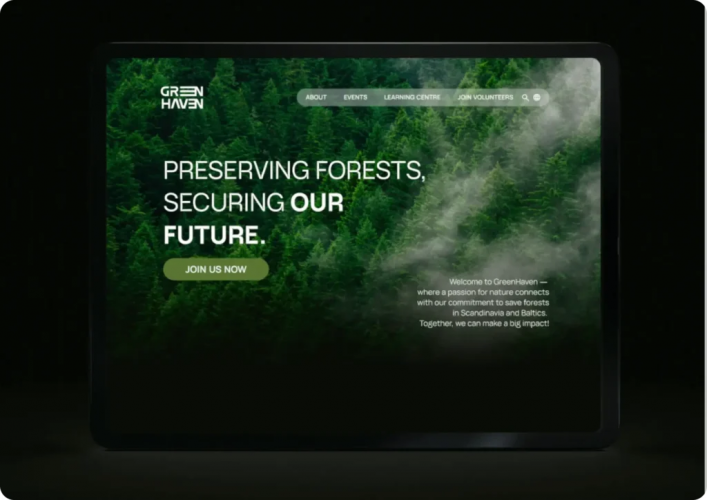 Greenhaven Goods Co E-commerce Development screenshot 1