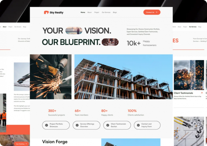 Streamline Architecture Web Development screenshot 1