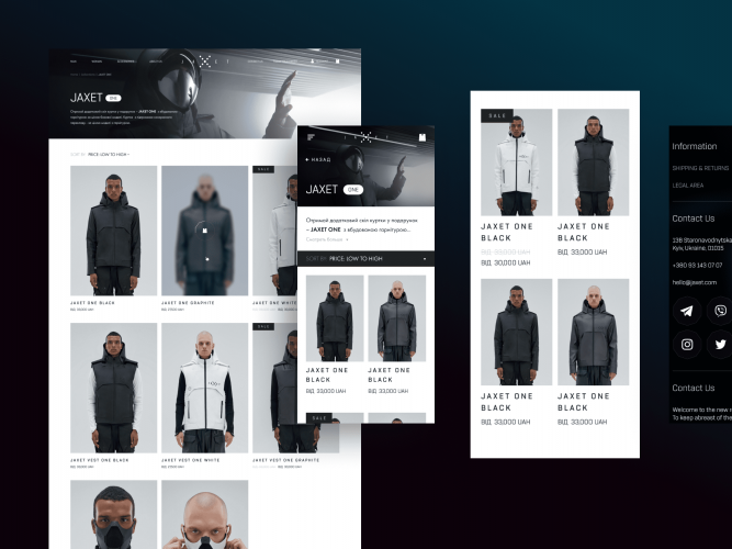 JAXET | Custom Shopify development  screenshot 1