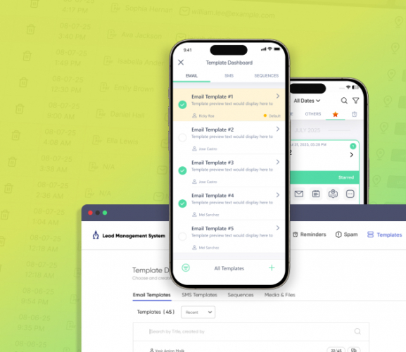 LMS – Lead Management & Automation Platform screenshot 1
