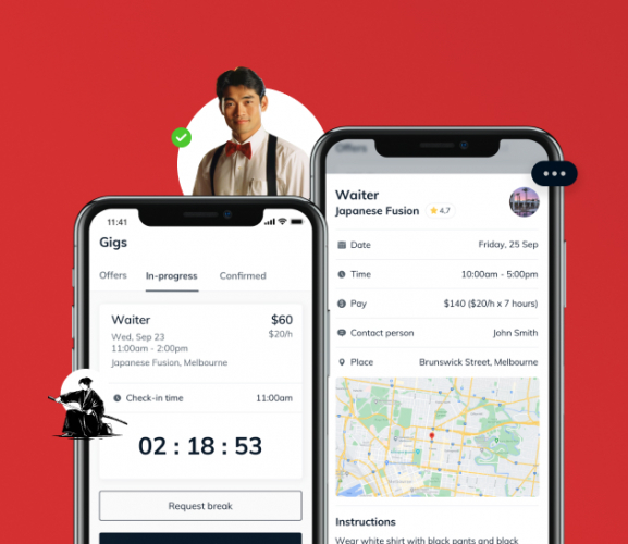 Work Samurai – On-Demand Workforce Marketplace screenshot 1