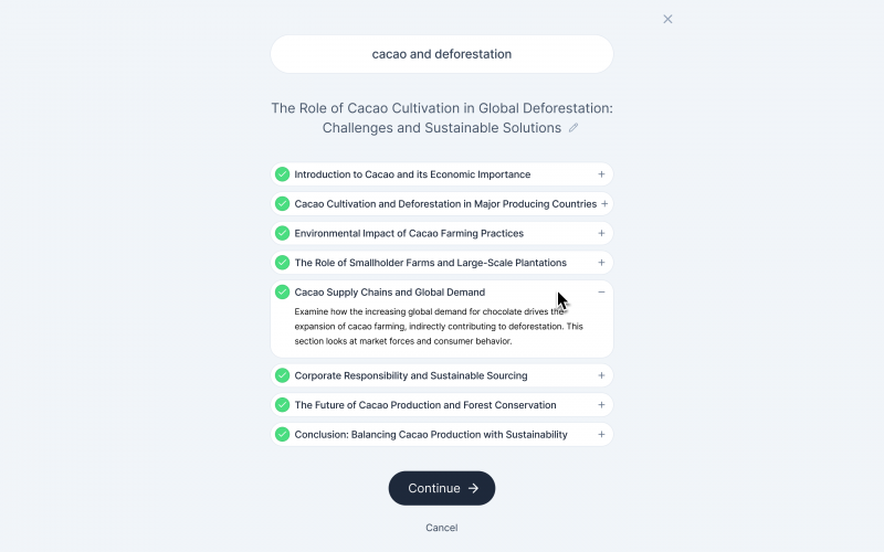 Topix: AI-Driven Research Platform screenshot 3