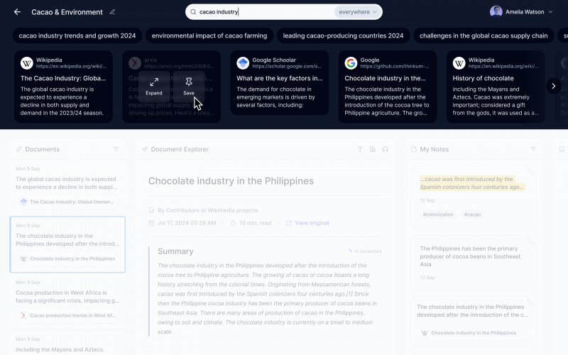 Topix: AI-Driven Research Platform screenshot 4