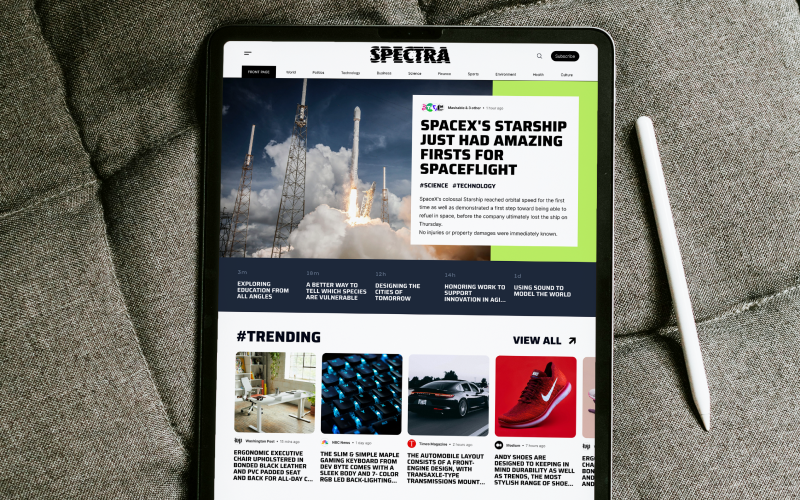 Spectra: The AI Powered News Aggregator screenshot 2
