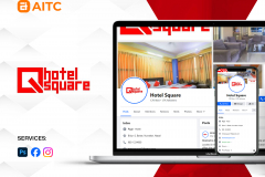 Hotel Square : Social media Management & Branding