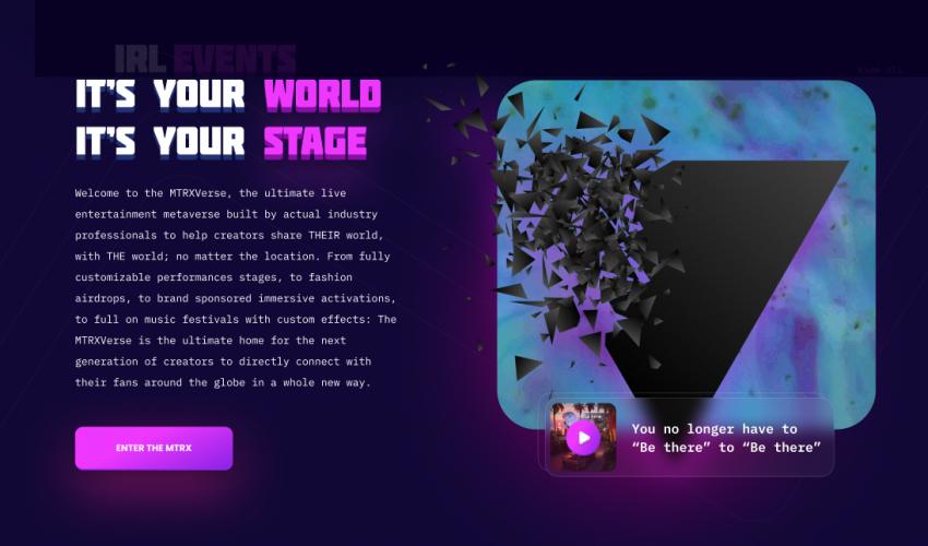 MTRXVerse screenshot 1