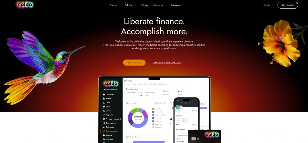 Soldo - Financial Management App screenshot 1