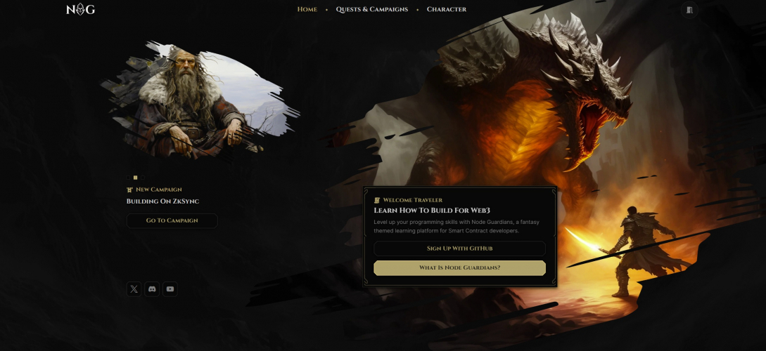 Node Guardians UX/UI Design Project screenshot 1
