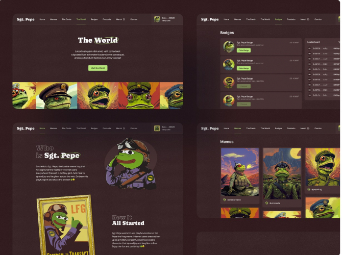 NFT Platform for Memes screenshot 1