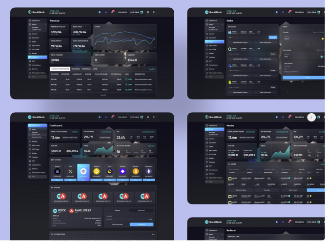 DeFi Dashboard screenshot 1