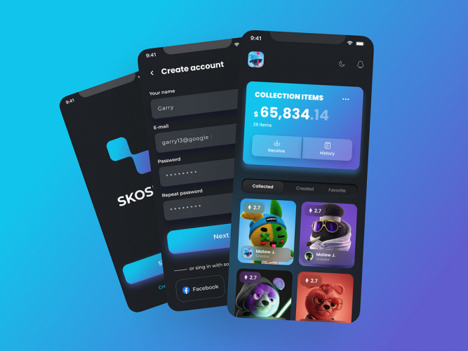 UI for Massachusetts Institute of Technology WEB3.0 project screenshot 1