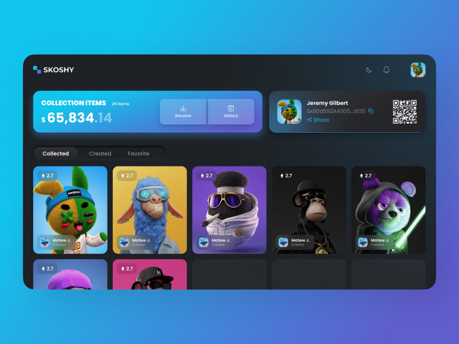 UI for Massachusetts Institute of Technology WEB3.0 project screenshot 4