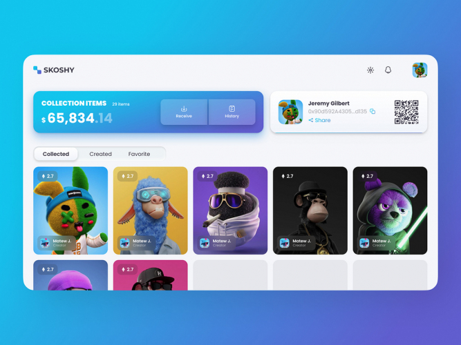UI for Massachusetts Institute of Technology WEB3.0 project screenshot 3