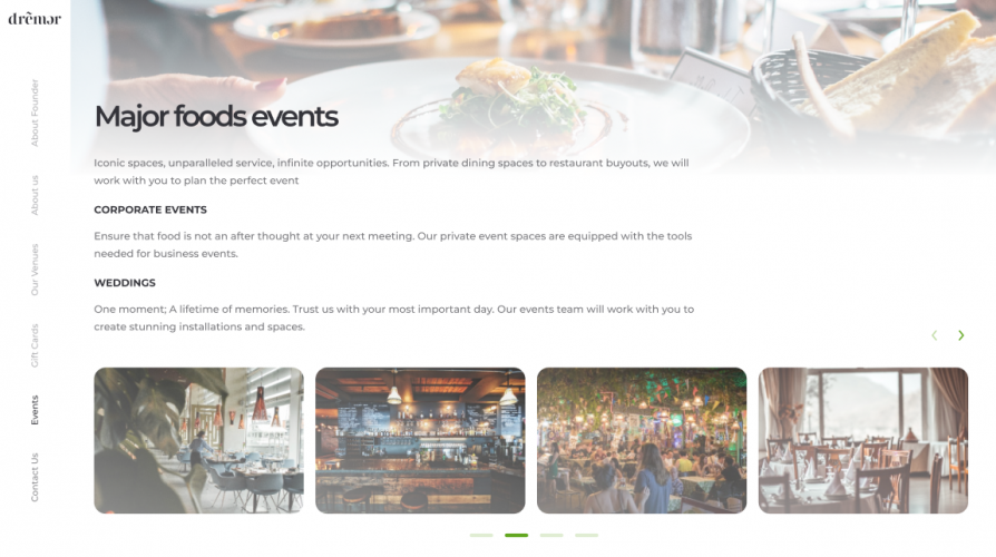 Dremer Restaurant Group screenshot 2