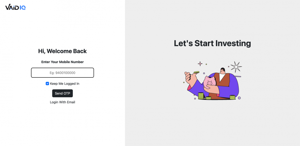 Smart Investing With Vaidiq  screenshot 1