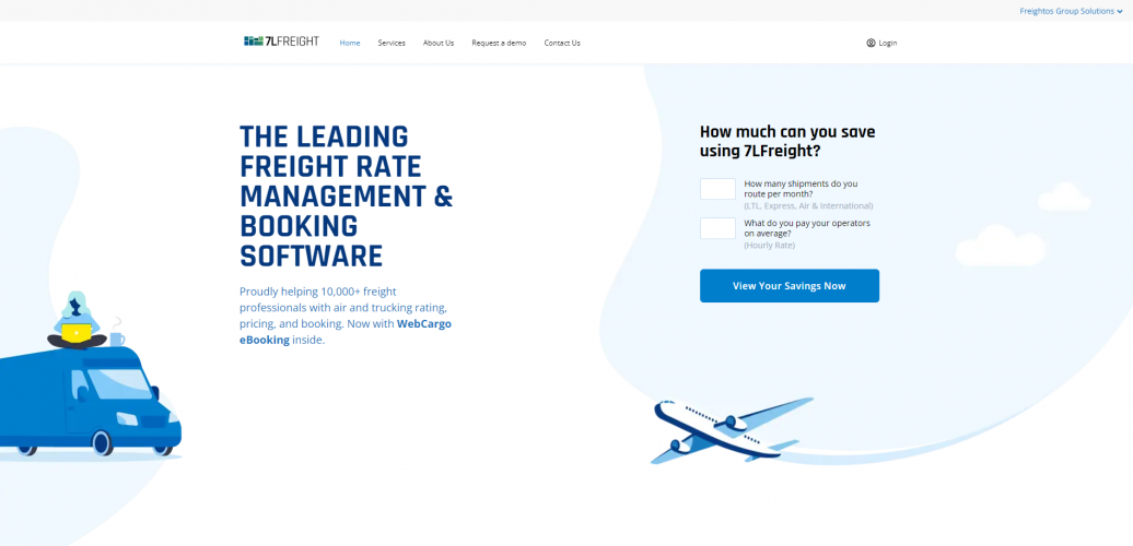 7L Freight - Design screenshot 1