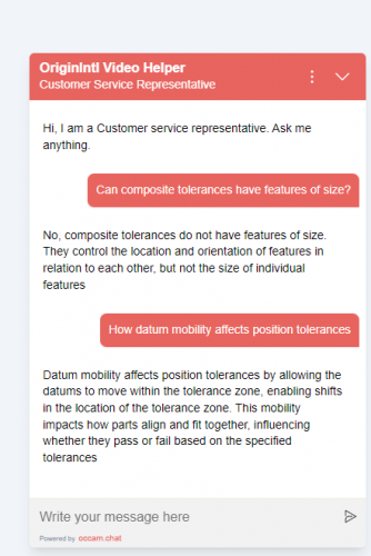 Occam Chat screenshot 1