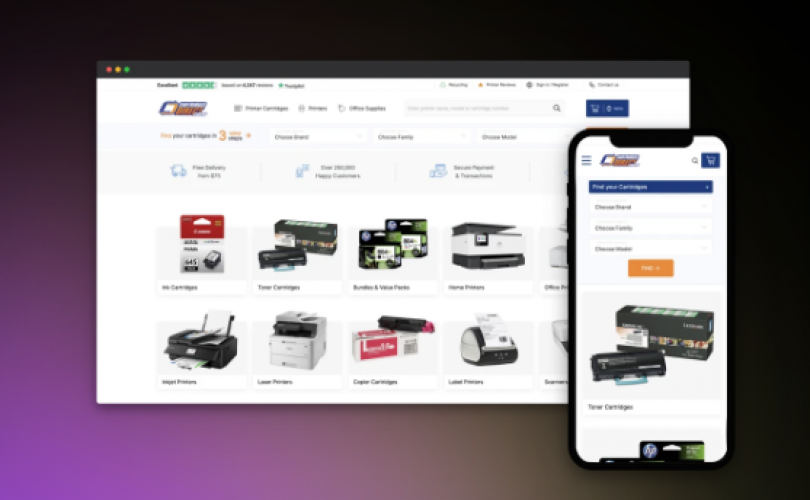 Cartridges Direct Find your cartridges in three easy steps. screenshot 1
