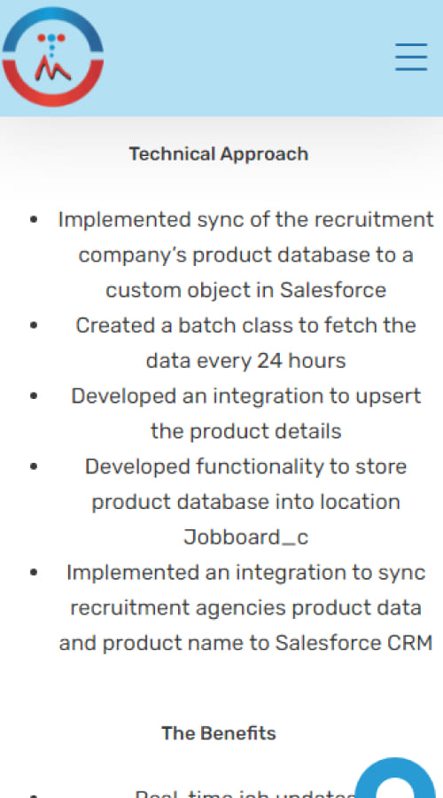 Integration Products to Salesforce CRM screenshot 1