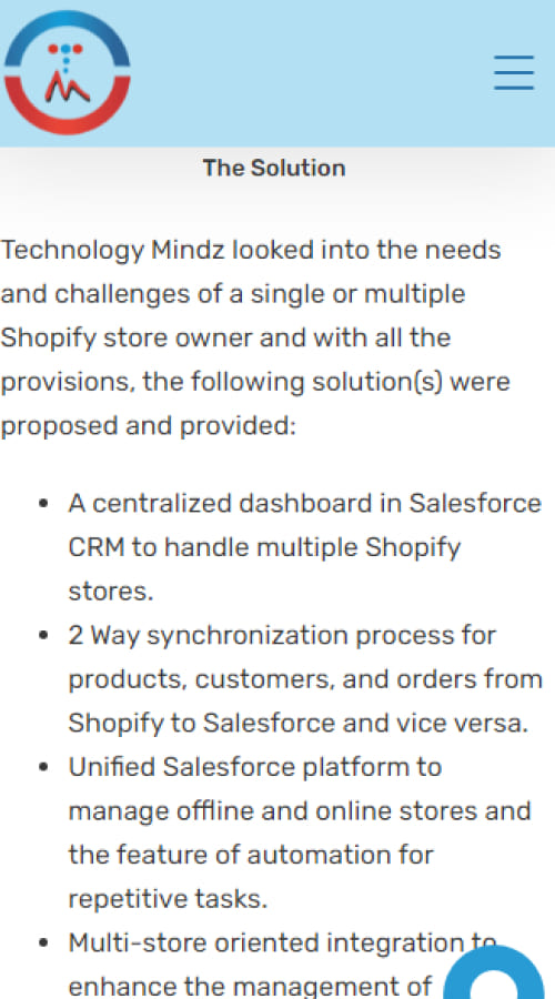 Salesforce-Shopify Integration screenshot 1
