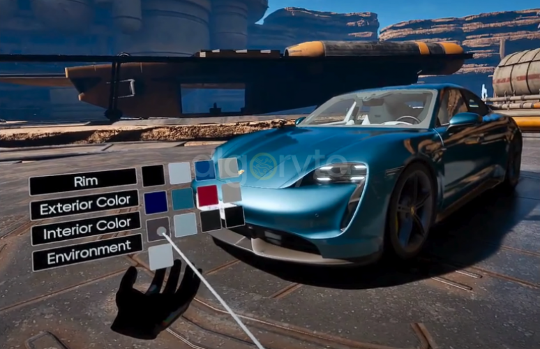 High-Resolution VR Car Configurator on Unreal Engine 5 screenshot 1