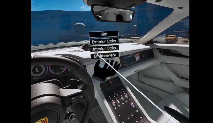 High-Resolution VR Car Configurator on Unreal Engine 5 screenshot 2