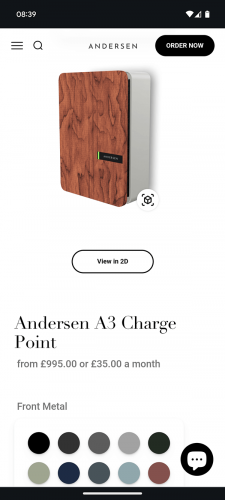 Andersen Charge Points WebXR screenshot 1