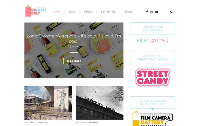 On Film Only screenshot 1