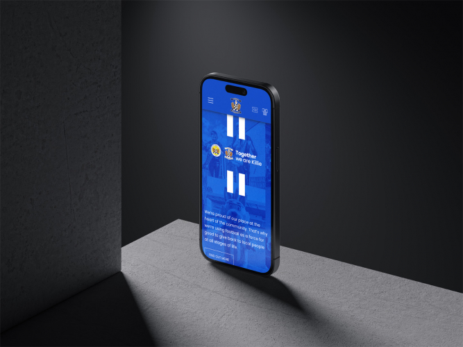 Scottish Premier League Football Club Website Build & Digital Partnership screenshot 5