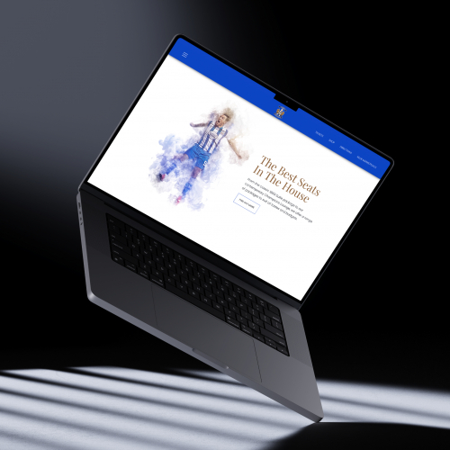 Scottish Premier League Football Club Website Build & Digital Partnership screenshot 1