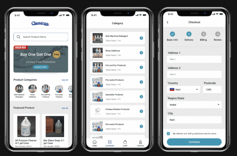 Chemtron - E-Commerce App screenshot 2