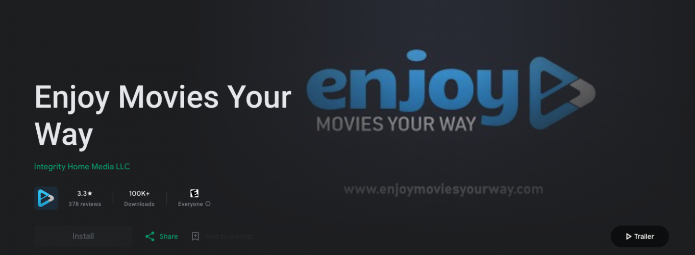Enjoy - TV Movies App screenshot 3